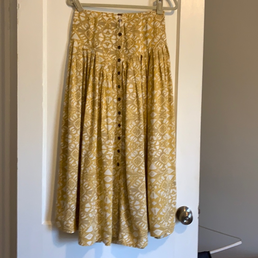 Free people maxi skirt